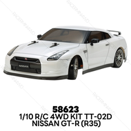 TAMIYA 58623A R/C Kit 1/10 4WD Drift Spec Nissan GT-R (TT-02D Chassis) a ชุดคิท(ไม่มีESC) One