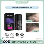 EELHOE Dense Hair Fiber Powder Thicker Hair Plant-Based Fiber Powder for Voluminous Non-Greasy 12g