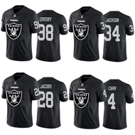 2021 Fashion Team Logo NFL Jersey Raiders 34 Jackson 4 Carr 28 Jacobs Football Jersey