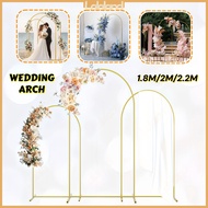Metal Wedding Arch Gold Stand Backdrop Cover Ceremony Decoration Birthday Baby Shower Anniversary Ar