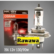 Lampu Bohlam H4 OSRAM 130 90 130/90 Watt 12V halogen utama depan mobil headlamp