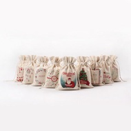 Gift Christmas Bag Canvas Christmas Bag Gift Bag