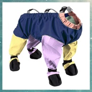 (OAKF) Dog Shoes Leggings Dirty-Proof Suspender Boot Waterproof Dog Anti-Slip Pet Paws Protector for