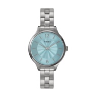 Timex TW2W98400 PEYTON 32M BLUE DIAL Stainless Steel Bracelet Watch นาฬิกา นาฬิกาข้อมือ นาฬิกาข้อมือ
