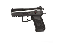 ASG CZ 75 P-07 Duty Black and Two-Tone CO2 BB Gun Pistol .177 Cal Steel, Blowback and Non-Blowback