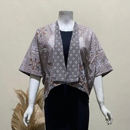 Blazer Bolak Balik Atasan Wanita Outer Lowo Batik Modern