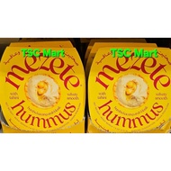 Mezete Classic Sundried Tomato Hummus/ Red Chili/, authentic Middle EasternAN dip. This specific "ve