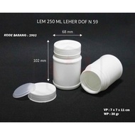 Empty Glue Pot/ Straight Empty Glue Bottle Neck 250/ 500 1,000 WhiteML Capsule Bottle Emptytablet/ Y