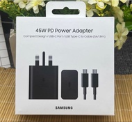 Samsung原裝45w/25W s25ultra s22ultra s23ultra s24ultra s25 S25+超快充電充電頭三星 S22 Z flip4 zflip5 Zfold2/3/4