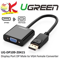 UGREEN DISPLAY PORT DP MALE TO VGA FEMALE CONVERTER ADAPTER, SUPPORT 1920*1080 @60HZ (UG-DP109-20415