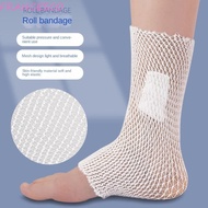 FRANCESCO Elastic Net Tubular Bandage, Retainer Breathable Mesh Bandage, Breathable Bandage Elastic White Polyester Wound Dressing Net
