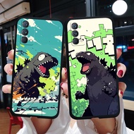 Cute Cartoon Godzilla Phone Case for REALME K9 K5 K3 2T GT Neo Protective Cover