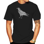 The Raven Edgar Allen Poe Poem English Poetry Tee Adult Mens Graphic T-Shirt Customize Tee Shirt