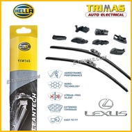 TRIMAS Hella Cleantech Multi Adapter Wiper Blades Set for Lexus CT200 ES/GS IS 250 LX 470 LX 570 NX RX