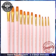 Acrylic brush nylon watercolor brush matte brush acrylic watercolor brush watercolor brush 12 pcs