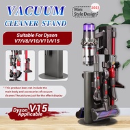 【Mini Style】Vacuum Storage Rack Aluminium Alloy Carbon Steel Cordless Vacuum Stand Rack Suitable Dyson V7/V8/V10/V11/V15 Models