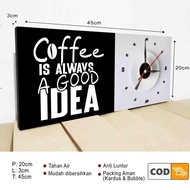 New Motivational Quotes Wall Clock Cafe Coffee Wall Decoration Good Idea