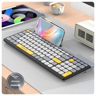 Sumei K100 Bluetooth Hai Chế Độ Bàn Phím Không Dây Chocolate Mỏng Di Động Cho Máy Tính Để Bàn Laptop