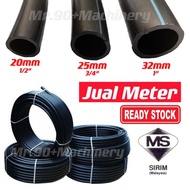 HDPE POLY PIPE 20MM 25MM 32MM (SIRIM APPROVED) | Paip Hitam Paip Poly | Paip Poly Hitam | Paip Jual Meter | Paip Tebal