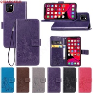 Flip Phone Case Huawei Y6S Y6 Y7 Pro Y9 Prime 2019 2018 Honor 10 Lite 8X Wallet Leather Cases Card Holder Four-lea