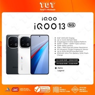 iQOO 13 5G (12GB/16GB+256GB/512GB ) 6.82" AMOLED l Snapdragon 8 Elite+Chip Q2l 2K 144Hz EyeCarel 120