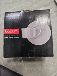 Bodum 陶瓷咖啡杯連碟