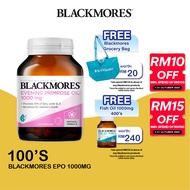 BLACKMORES Evening Primrose Oil 1000mg 100's for EPO Supplement HMS Healthstore