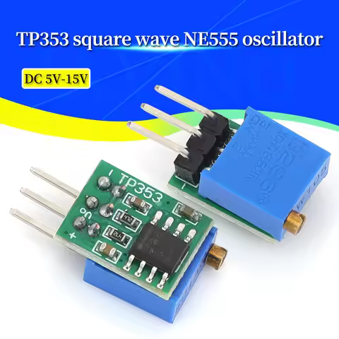 NE555 Oscillator Module TP353 Square Wave Output Pulse Signal Generator Frequency Adjustable 50Hz-6k