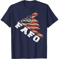 B-2 Bomber Fafo Military Stealth Airplane American Flag T-Shirt