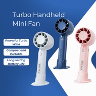 Mini Fan Portable Rechargeable Leafless Electric Fan 2 Speeds Handheld fan 1200mAh usb charging Mute