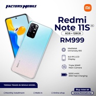 [Malaysia Set] Redmi Note 11S 5G (128GB ROM | 6GB RAM) Smartphone with 1 Year Xiaomi Malaysia Warranty
