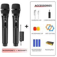 AUTO.8 Universal U-Segment Rechargeable Wireless Microphone One-to-Two Microphone U-Segment Home K S