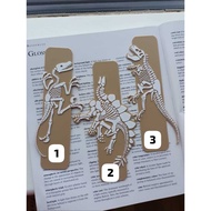 3D Dinosaur Bookmark
