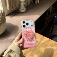Pink Rose Garden Support For Ip 17Promax 16 Phone Case 15 Double Layer 14