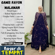 (SPESIAL PROMO) GAMIS RAYON TWILL HARGA TERJANGKAU M L XL XXL || RAYON SUPER || GAMIS RAYON TWILL TW