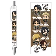 【Limited Stock Available】 Anime Attack On Titan Ballpoint Pen Ink Gel Pen Figma Eren Jaeger Mikasa A