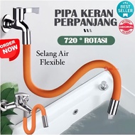 Dish Washing Water Faucet Connection Hose / Extended Faucet Pipe / Flexible Water Faucet Connection 