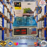 Timbangan Digital buahsembakolaundry SAYAKI ACS-A 40KG
