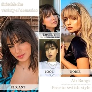 Stylish Wig with Bangs - Instant Style Upgrade I3E8