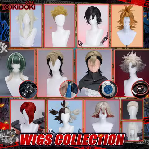 IN STOCK Rudo Zanka Enjin Follo Semiu Guita Kyouka Hyo Remlin Wig Anime Gachiakuta Cosplay DokiDoki 