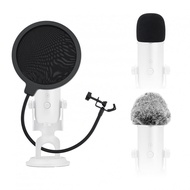 3 pcs 3 in 1 Microphone Windscreen & Pop Filter Set Fit for Blue Yeti / Yeti Pro / Yeti