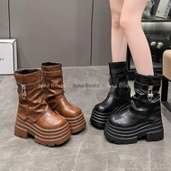 10cm high-soled bread Boots, stylish and gently flattering - y2k winter women's Boots