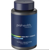 [現貨新包裝][美國制造]ProHealth Longevity NMN Pro Complete 1000mg (可食4個月)抗衰老 高純度 120粒 含白藜蘆醇(幫助吸收!)