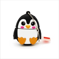 Pemacu Denyar Mudah Alih Pemacu USB Penguin 32g 64g Pemacu USB Kartun Lebah Burung Hantu Fox Pemacu 