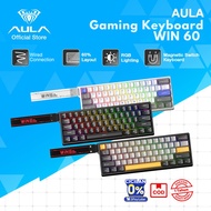 AULA WIN 60 HE Mechanical Magnetic Switch Gaming Keyboard 60% RGB 8000Hz PBT Original