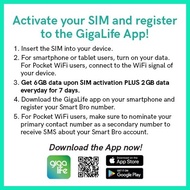 ∏ ✗ HOME WIFI Unli Data 7 Days Free 20GB Smart Bro Rocket 5G Sim