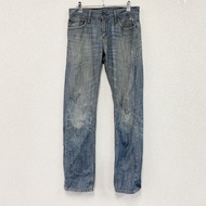 Levi's 514 กางเกงยีนส์ ซิปหน้า สีอินดิโก้ ไซส์ W29 สินค้ามือสอง