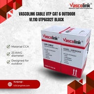 VASCOLINK CABLE UTP CAT 6 OUTDOOR VL110 UTP6C02T BLACK ROLL/