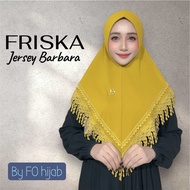 hijab instan friska renda mewah ory FO hijab wanita muslim
