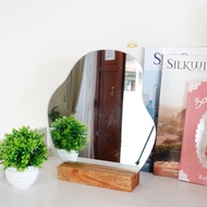 Aesthetic Makeup Mirror wave Mirror/ Aesthetic Makeup Mirror/